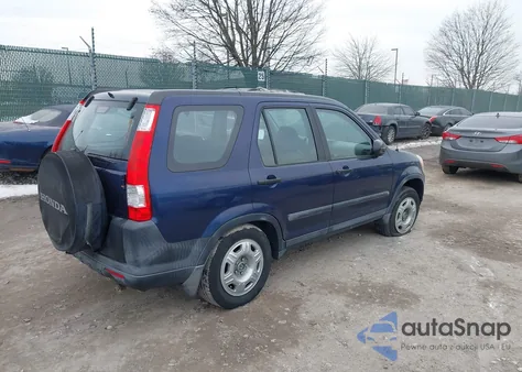 2005 Honda Cr-V Lx from USA, damaged, VIN SHSRD785X5U328709